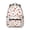 Baseballs and Bats, variant on Baseballs and Bats White Pattern Backpack for School, Cute School Bag with Adjustable Shoulder Straps and Padded Back, 15.3"x11"x7.1"