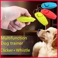 thumbnail image 7 of 2 in 1 Multi-function Pets Clicker Whistle Dog Trainer Clicker with Keyring Pet Puppy Trainer Dog Flute + Clicker, 7 of 7