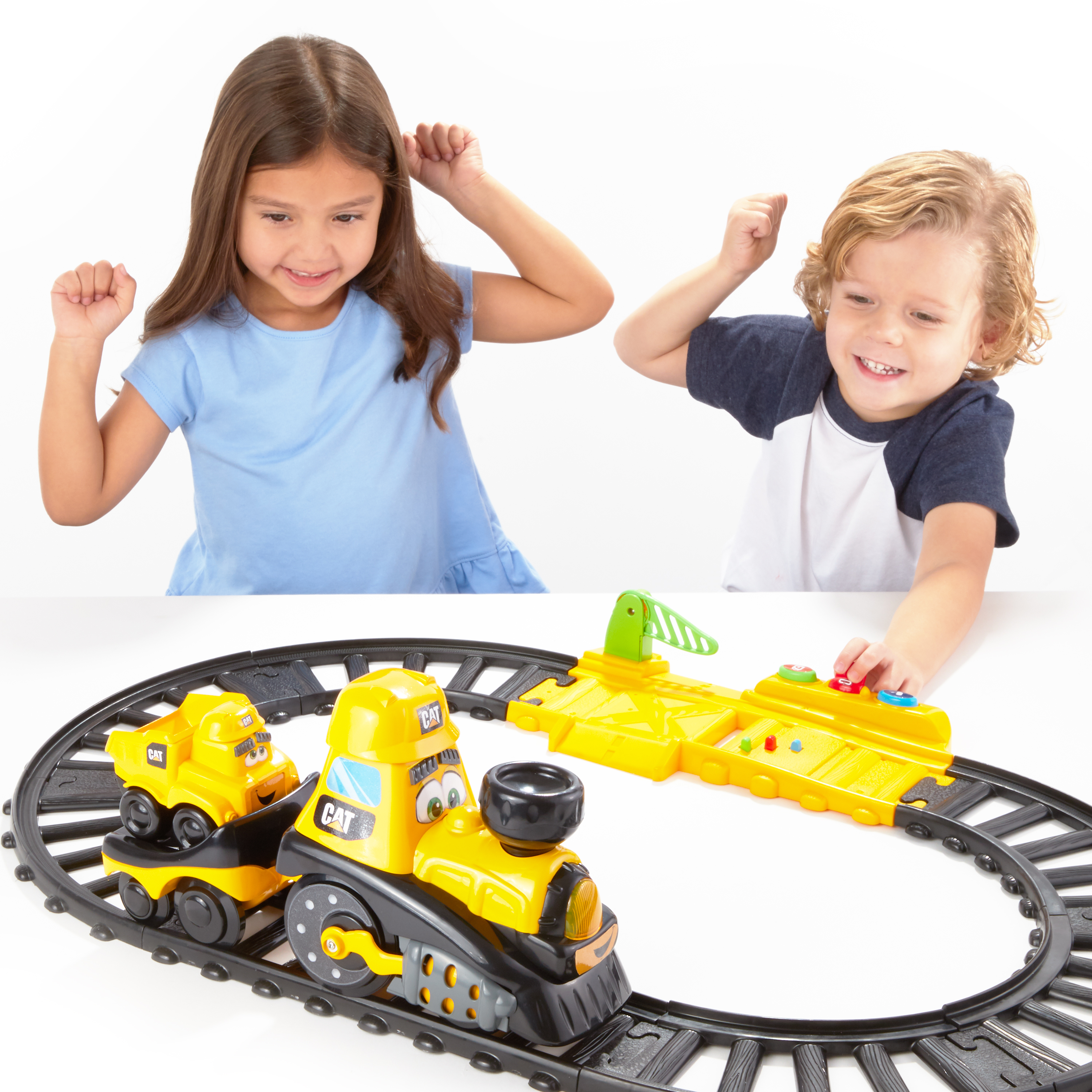 Cat best sale train toy