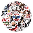 thumbnail image 2 of Juego de pegatinas de boxeo, 50 unidades, calcomanías de vinilo impermeables para Lapt, 2 of 2