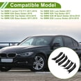 thumbnail image 3 of Cubierta de tirón de panel de puerta del lado del pasajero delantero de Unique Bargains para BMW 3 serie E90 Sedan 2005-2008 Negro, 3 of 6