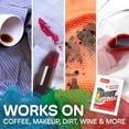 thumbnail image 4 of Sh Wipes Stain Remover for Clothes Laundry, Instant Stain Remover and Individually Wrapped, Travel Essentials, Works on Everyday Stains, 12 Wipes per Carton (6 Cartons), 4 of 4