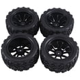 thumbnail image 1 of 12mm Hex 1/10 Rc Truck Wheels And Tires For 2wd Vxl Redcat ,b, 1 of 5