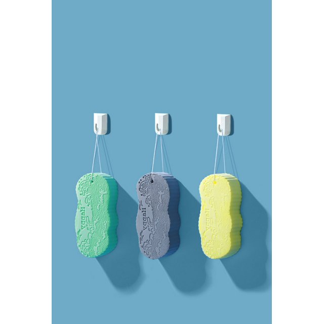 Esponja de Barro para Bebés para Una Limpieza Suave En El Baño | Material de Fibra Fina y Suave | Descontaminación Eficiente y Secado Rápido | Herramienta Multiusos para El Baño de Bebés | Incluye 1