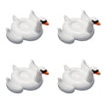 thumbnail image 1 of 4-Pack Swimline Giant Inflatable Ride-On 75-Inch Swan Floats | 4 x 90621, 1 of 5