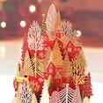 thumbnail image 2 of JOGZMZ Christmas Greeting Cards, 3D Pop-up Greeting Card with Envelopes, Christmas Gifts Sending Blessings to Friend ( Christmas Tree ), 2 of 6