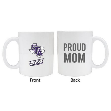 

R & R Imports MUG-C-SFA20 WMOM Stephen F. Austin State University Proud Mom White Ceramic Coffee Mug