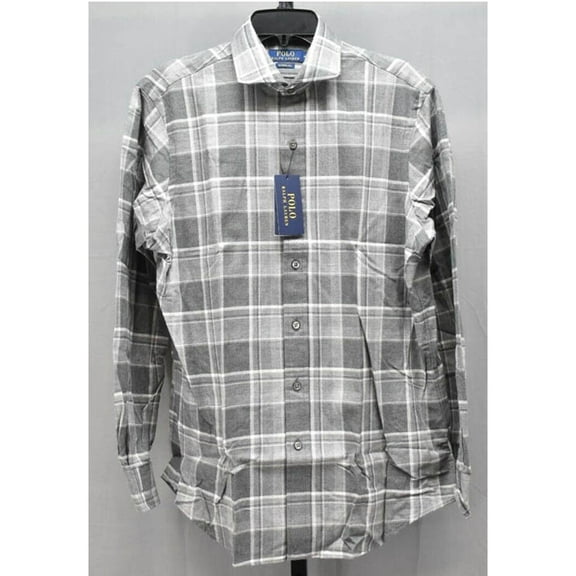 Polo Ralph Lauren Long Sleeve Better Twill Shirt, Grey, Medium