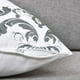 thumbnail image 5 of Fundas de cojines decorativos modernos Funda de almohada decorativa para dormitorio Dormitorio Sofá Silla Coche, gris y blanco, 45 * 45 cm JAMW Sencillez, 5 of 5