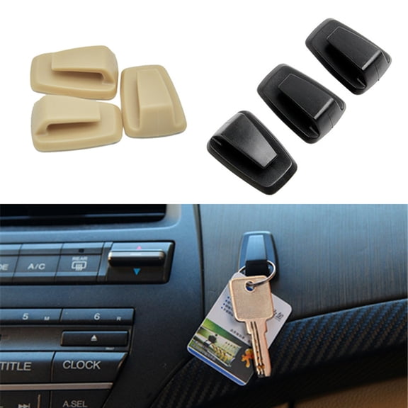 Joernso 3Pcs Universal Convenient Vehicle Hangers Auto Car Rubbish Bag Hook Holder