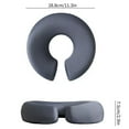 thumbnail image 6 of EHJRE Massage Table Face Down Pillow Face Cradle for Sleeping Ergonomic Universal Massage Bed Headrest Prone Pillow for Home Office Gray, 6 of 6