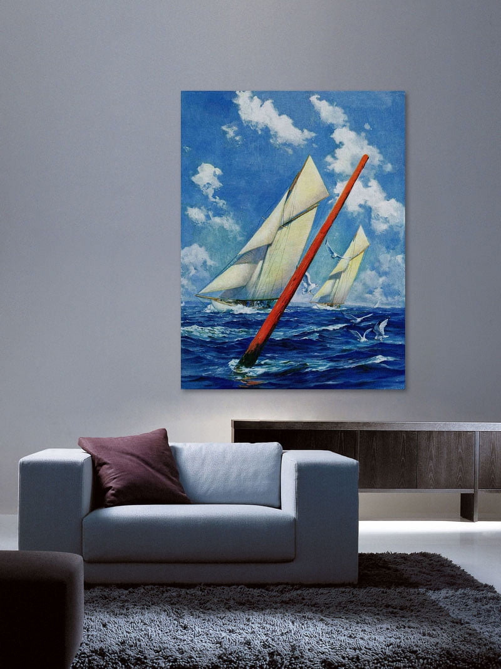 Marmont Hill "Sailing Away" Painting Print on Canvas