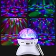 thumbnail image 4 of COM1950s Battery Led Lights, Bluetooth Led Lights, Crystal Ball Disco Bluetooth Led Party Lights Speaker Support Fm Card Aux with Mircophone, Small Bluetooth Speaker, Bluetooth Party Speaker, 4 of 6