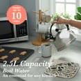 thumbnail image 4 of Kitchen Details 10 Cup/ 2.5 L Stainless Steel Tea Kettle, 4 of 10
