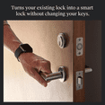 thumbnail image 3 of Level Smart Lock Bluetooth Deadbolt Stainless Steel Silver Keyless Entry, 3 of 12