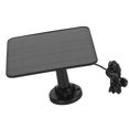 thumbnail image 1 of Solar Panel Charger, 12W 6V IP65 Waterproof  Camera Solar Panel Charger with 9.8ft Charging Cable, Magnetic Charging for  Pro 3 Pro 4 Ultra 2 Go 2, Security Camera System, 1 of 7