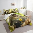 thumbnail image 2 of Erosebridal 3D Wild Monkey Bedding Sets King Size, Woodland Animal Wildlife Comforter Sets with Sheets, Super Cozy 7 Pieces, 2 of 5