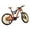 Orange, variant on Miniature Diecast Finger Bike Model Alloy Mountain Bicycle Replica for Desk Decor and Stress Relief Collectible