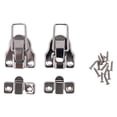 thumbnail image 3 of 2Pcs Jewelry Chest Cabinet Suitcase Case Trunk Toggle Hasp Latch Clasp Clip Silver, 3 of 10