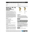 thumbnail image 2 of Watts 556003 Brass Temperature and Pressure Relief Valve 3/4 MNPT x 3/4 FNPT in., 2 of 2