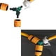 thumbnail image 3 of Bewildely Conector en forma de Y para tubería de agua de jardín, adaptador de riego de tubo ABS, accesorio de riego para reparación de césped Jardín y Patio Verde 1 Stk Bewildely  HA0844-00, 3 of 6