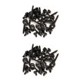 thumbnail image 1 of Tope de gancho Eigraketly Cobre Set Terminal de pesca Rigs Negro, 1 of 1