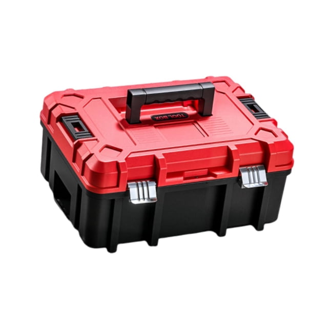 davian Wrench Storage Case Double Layer Portable Tool Box Hard Carry Case Organizer Impact Resistant PP Material Stackable Bin Suitable for Garage Home Works M