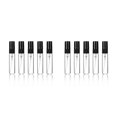 thumbnail image 1 of Vogacara 5 piezas de botella rociadora, accesorio de almacenamiento de muestras, contenedor de subpaquete, botellas líquidas, atomizadores de Negro Pulverizador negro de 5ml 2piezas, 1 of 6