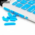 thumbnail image 2 of Dust stopper for Macbook pro 13 air 11/15 Silicone Computer USB Dust Proof Rubber Cover Stopper Laptop Dust Plug 5pcs/9pcs/12pcs black A2681 A2941 M2, 2 of 6