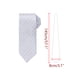 thumbnail image 2 of Conjuntos de corbatas para hombres INSPIRE CHIC, corbatas de lunares con pañuelo a juego para bodas y negocios, gris claro, 2 of 5