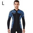 thumbnail image 4 of Sonducket DIVE SAIL 1,5 MM traje de neopreno Tops trajes de neopreno protección trajes de buceo estilo chino para aeróbic acuático Deportes acuáticos Azul L, 4 of 6