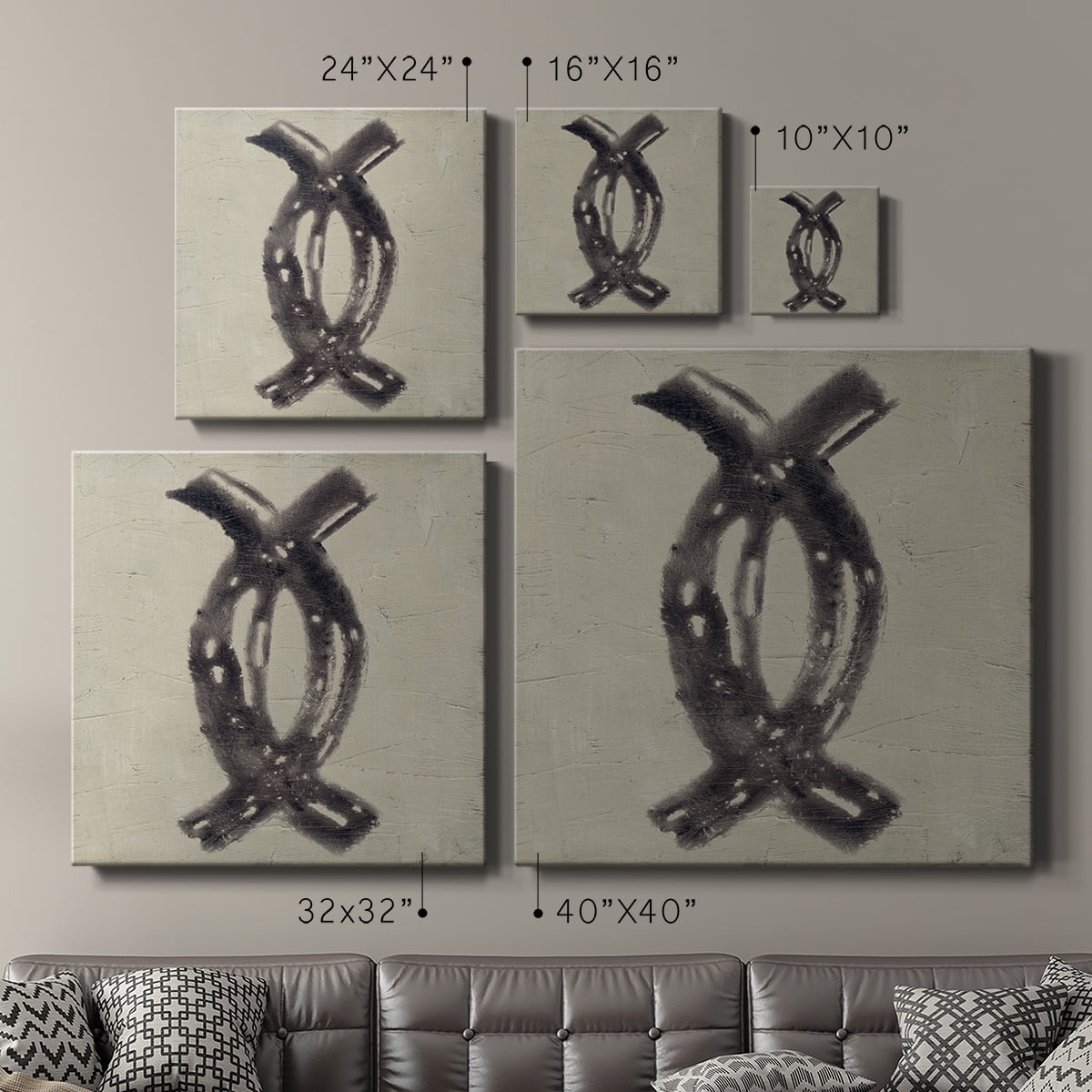 Wexford Home The Seven Principles IV-Premium Gallery Wrapped Canvas, 32" x 32" - Ready to Hang