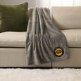 thumbnail image 1 of NHL, NBA, MLB Grey Sports Throw Blanket, 50" x 60", 1 of 5