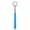 Blue, variant on BIMZUC Telescoping Back Scratcher, Extendable Stainless Steel Massager Tool with Portable Pocket Clip, 22 inches / 56 cm, Black