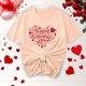 thumbnail image 5 of Camisetas de Manga Corta para Mujeres, Camiseta de Cuello Redondo Impresa de Moda, Primavera Y Verano Casual, 5 of 8
