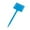 Blue, variant on Wovilon T-Type Plant Labels Plastic Plant Tags Nursery Garden Labels