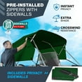 KNOX Universal 3 Bow Bimini Top Replacement Canvas & Detachable
