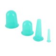 thumbnail image 2 of Vacuum 4pcs Silicone Cupping Set Professional Household Portable Vacuum Cupping Device, 2 of 7