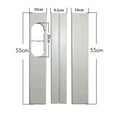 thumbnail image 4 of Placa del Kit de Ventana PortáTil Ajustable de 6 Piezas para Accesorios de Aire Acondicionado Accesorio para Ventana de Aire Acondicionado-55 cm, 4 of 5