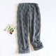 thumbnail image 2 of ShomPort Maternity Pajama Pants Over The Belly Adjustable Warm Fleece Lounge Long Pants Winter Soft Sleepwear Pants, 2 of 8