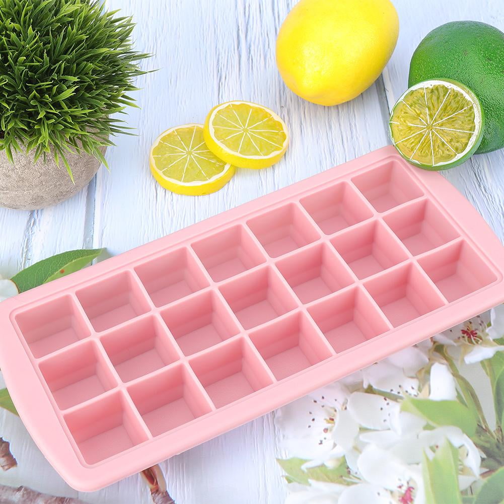 LYUMO 21 Grid Silicone Ice Cubes Creative Ice Cube Popsicle Ice Box