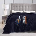 thumbnail image 4 of Utsa Roadrunners Fleece Blanket, Very Soft Microfiber Flannel Blanket for Couch Warm and Cozy for All Seasons, 4 of 6