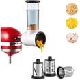 thumbnail image 1 of Slicer Shredder Attachment for Kitchenaid Stand Mixer, Repla HOZODO HOZODO, 1 of 2