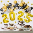 thumbnail image 3 of Balloon garland arch kit 2 set balloons for Birthday 2025 new year eve graduation retirement Party Decorations, 3 of 5