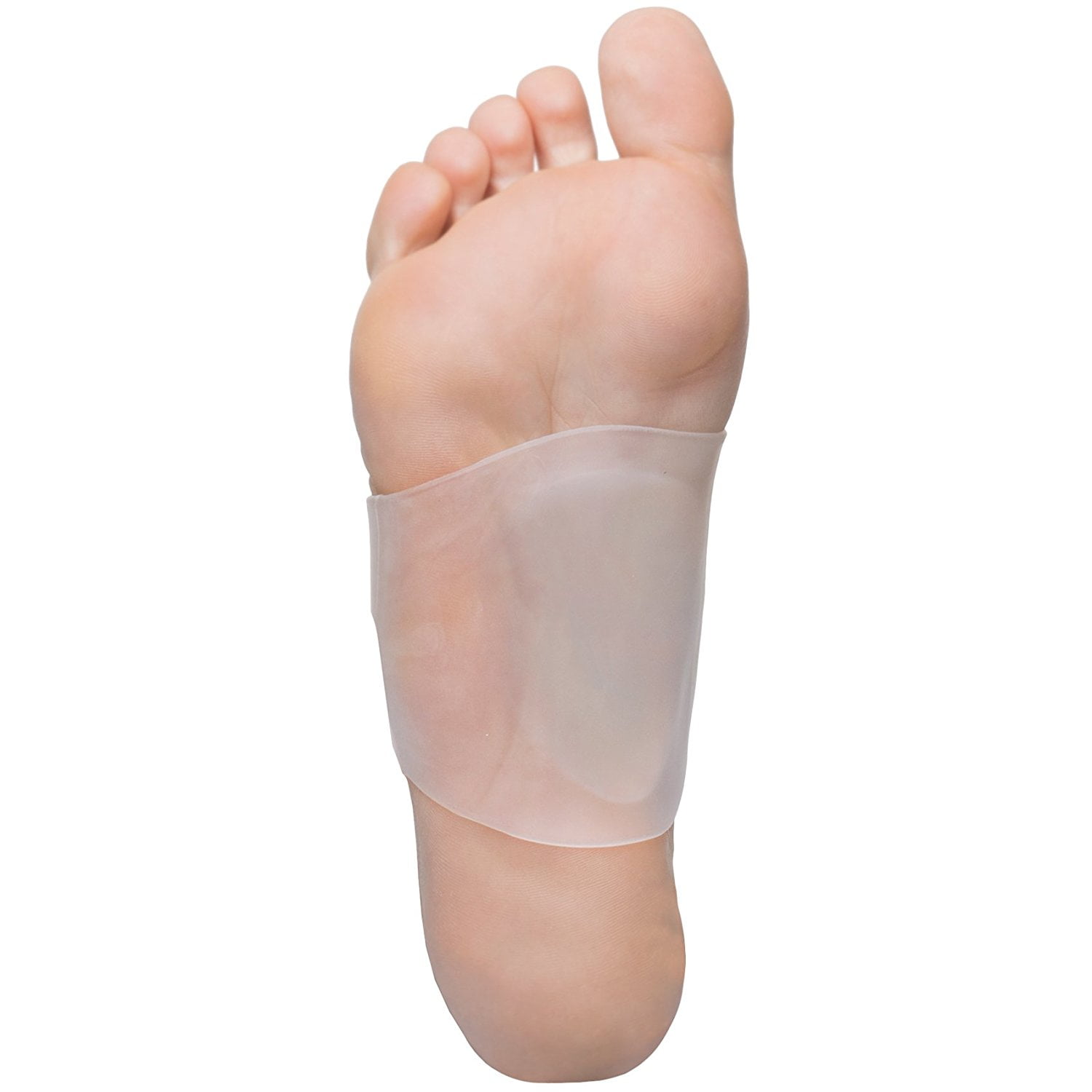 ZenToes Arch Supports for Plantar Fasciitis, Flat Foot, Fallen Arches - Pair of Gel Insoles for Sandals, Sneakers, Boots, High Heels, Shoes (Large fit Men's 8.5-12, Women's 9.5-13)