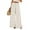 Beige, variant on Women's Floral Print Wide Leg Pants with Deep Pockets, High Waist Drawstring Comfort Trousers for Casual and Outdoor Wear,Turquoise L