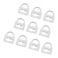thumbnail image 2 of GUOOL 10pcs Lock Key Shape Pendants DIY Jewelry Making Findings Accessories, 2 of 9