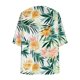 thumbnail image 5 of Cárdigan de playa para mujer, estilo hawaiano, informal, moderno, estampado, de manga larga, de poliéster, 5 of 6