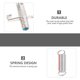 thumbnail image 5 of 30Pcs Bird Feeder Automatic Feeder Water Drinker Waterer For Rodents Rat Rabbit Farm Animal Supplies, 5 of 5