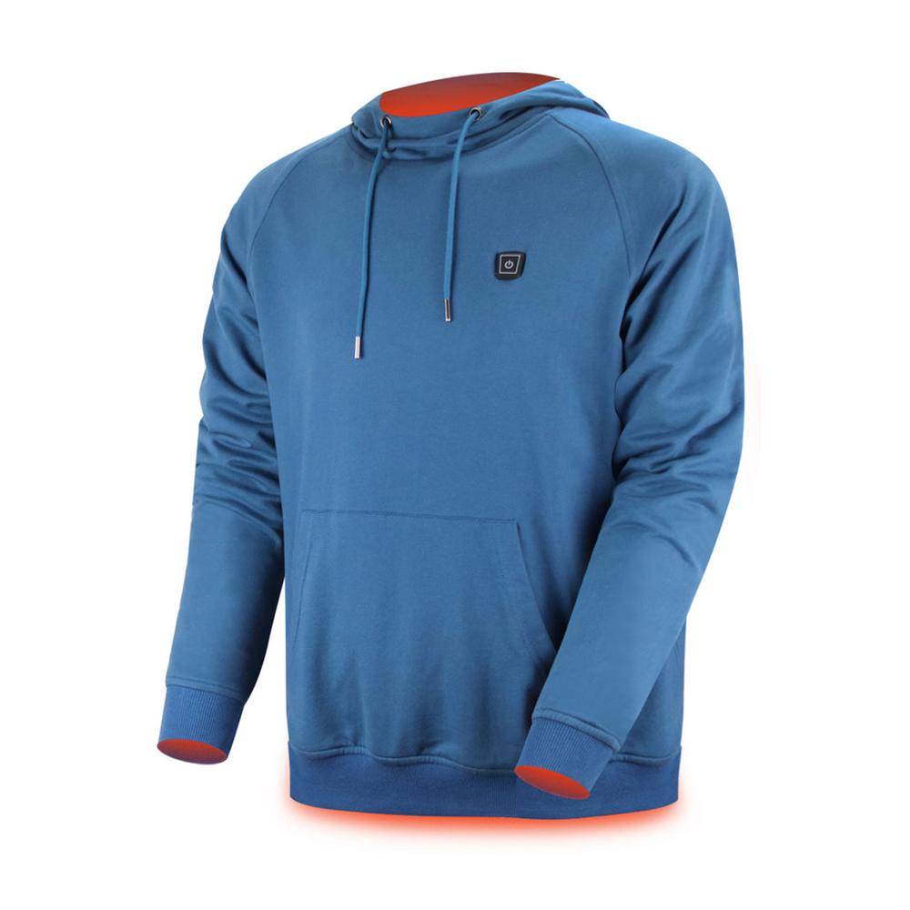 Famure Unisex Heated Hoodie Thermal Heating Hoodie Hooded Heating